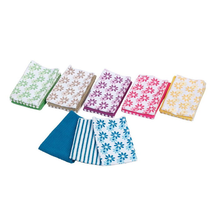 Chiffon en microfibres Lifetime Multicouleur 30 x 45 cm Chiffon en microfibres Lifetime Multicouleur 30 x 45 cm