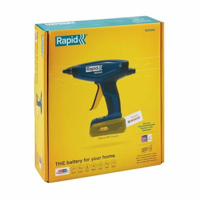 Rapid BGX500 Pistolet à colle 18V pour colle Ø 12mm (sans batterie) Rapid BGX500 Pistolet à colle 18V pour colle Ø 12mm (sans batterie)