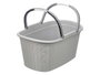 STEFANPLAST Panier à linge Elegance avec poignées, Gris clair