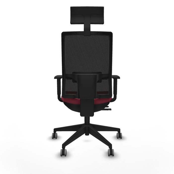 Piqueras y Crespo Chaise de Bureau Horna 1D066G1 Bordeaux