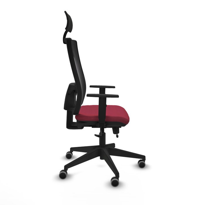 Piqueras y Crespo Chaise de Bureau Horna 1D066G1 Bordeaux