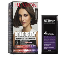 Revlon Color Stay Teinture Permanente pour Cheveux 4.15 Cool Chocolate Brown - 165 ml - Coloration Capillaire Femme