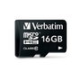 Verbatim MicroSDHC 16 Go Classe 10 avec adaptateur