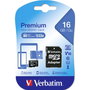 Verbatim MicroSDHC 16 Go Classe 10 avec adaptateur