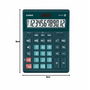 Calculatrice Casio GR-12C-DG Noir Vert Plastique