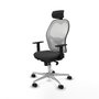 Piqueras y Crespo Chaise de Bureau 1D086N2 Gris foncé