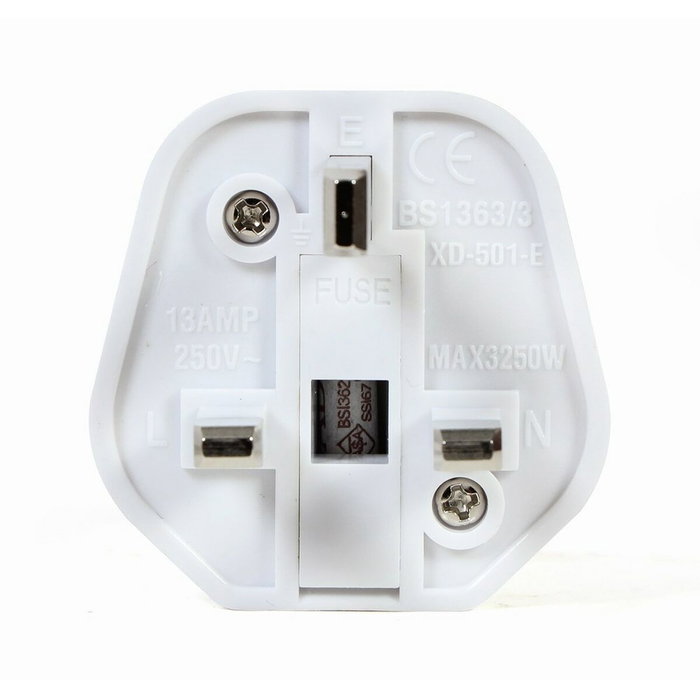 Adaptateur de courant GEMBIRD A-AC-EUFUKM-01 Type F Type G