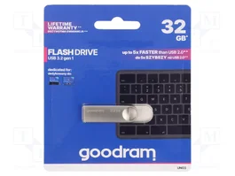 GOODRAM UNO3 Clé USB 32 Go Argent
