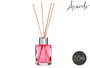 Acorde Mikado 30 ml Fruits Rouges Diffuseur à Bâtonnets en Verre et Rotin 4x8x3 cm (Set de 24)
