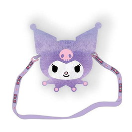 Cerdá - Bols peluche Hello Kitty et Kuromi - 17 x 14 x 4 cm - Violet