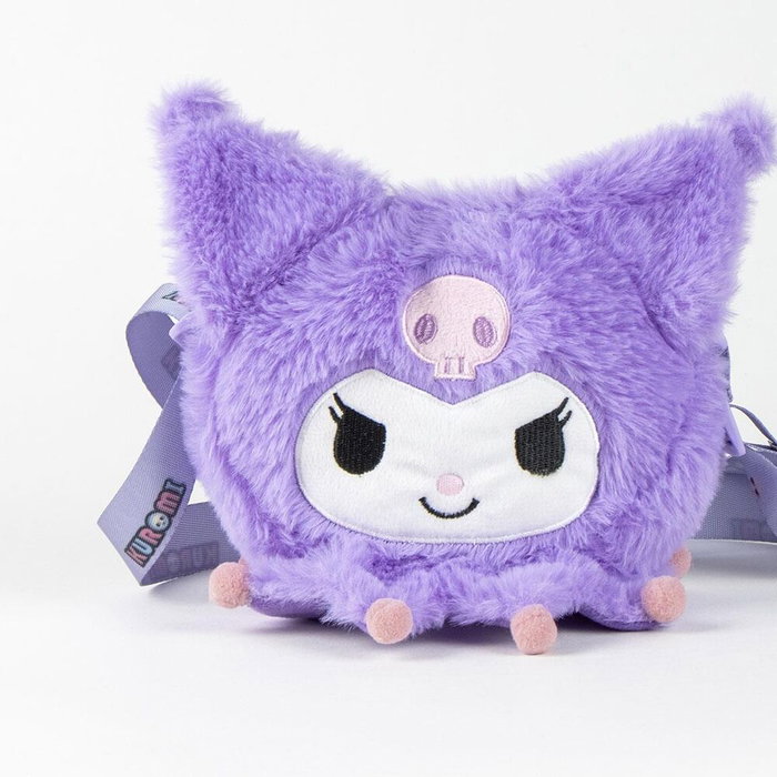 Cerdá Sac à Bandoulière Peluche Hello Kitty Kuromi Violet