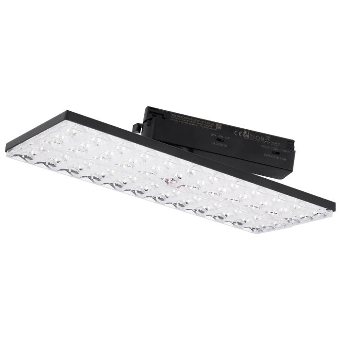 Projecteur sur rail LED 30 W CCT « Market » noir