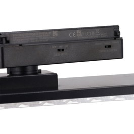 Projecteur sur rail LED 30 W CCT « Market » noir
