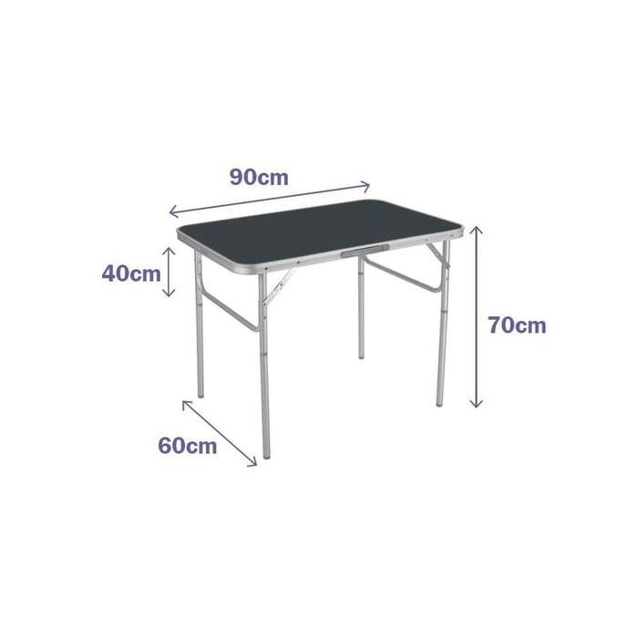 Table Piable Marbueno Gris 90 x 70 x 60 cm Table Piable Marbueno Gris 90 x 70 x 60 cm