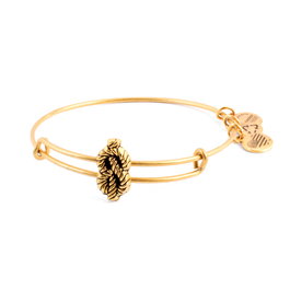 Alex And Ani Pulsera Nœud Marin Dorée 20cm