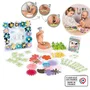 Smoby - Loisir créatif Set Décoration Fleurs avec 200 Accessoires pour Enfants - Objets Décoratifs - Fabriqué en France