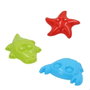 Color Baby - Pala de plage avec 3 moules en filet 39 cm - Modèles assortis