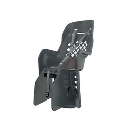 Polisport Porte-bébé Joy CFS avec porte-bagages Gris foncé