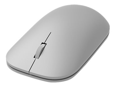 Microsoft Souris Surface Bluetooth sans fil, Optique, Gris, pour Diestres et Gauchers
