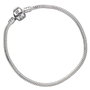 THE CARAT SHOP Bracelet Harry Potter en métal argenté - Taille 18 cm