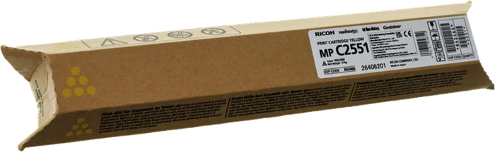 Ricoh 842466 Toner jaune pour Ricoh MP C2051 ~9 500 pages Ricoh 842466 Toner jaune pour Ricoh MP C2051 ~9 500 pages