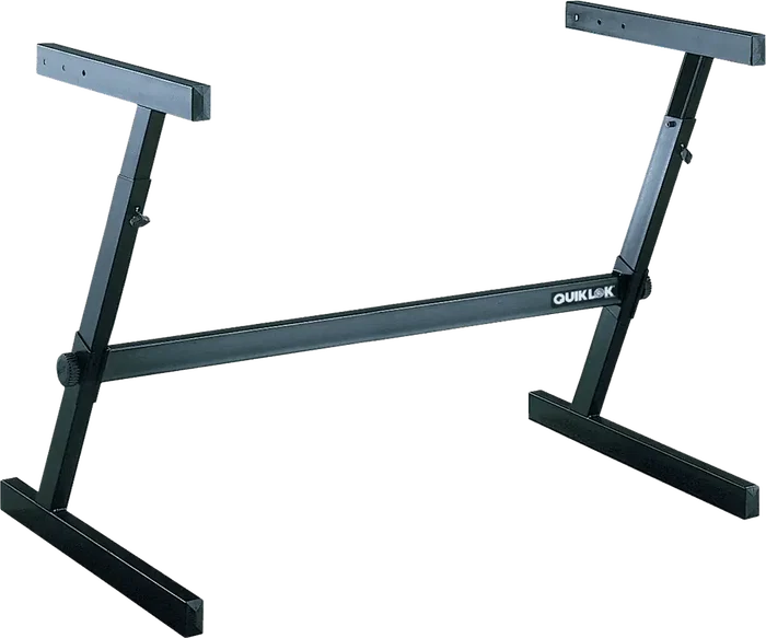 QUIKLOK Support pour clavier Z716 Forme "Z" Longue L 1118 mm Noir Acier pour sol QUIKLOK Support pour clavier Z716 Forme "Z" Longue L 1118 mm Noir Acier pour sol
