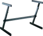 QUIKLOK Support pour clavier Z716 Forme "Z" Longue L 1118 mm Noir Acier pour sol
