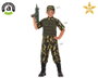 Atosa Déguisement Militaire Camouflage pour Enfant
