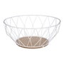 Coupe à fruits Secret de Gourmet Métal Blanc Ø 28 cm