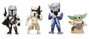 Jada Toys Lot de 4 figurines Star Wars The Mandalorian
