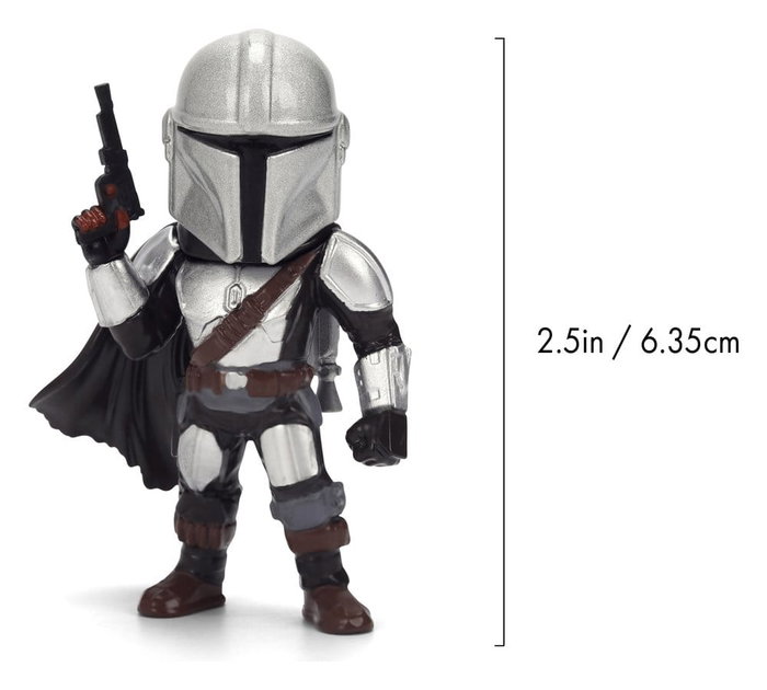 Jada Toys Lot de 4 figurines Star Wars The Mandalorian