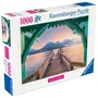 Ravensburger 12001762 - Puzzle Adulte 1000 Pièces - Passerelle du Lac d'Annecy (Chemins de Rêve) - À Partir de 14 Ans
