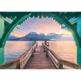 Ravensburger 12001762 - Puzzle Adulte 1000 Pièces - Passerelle du Lac d'Annecy (Chemins de Rêve) - À Partir de 14 Ans