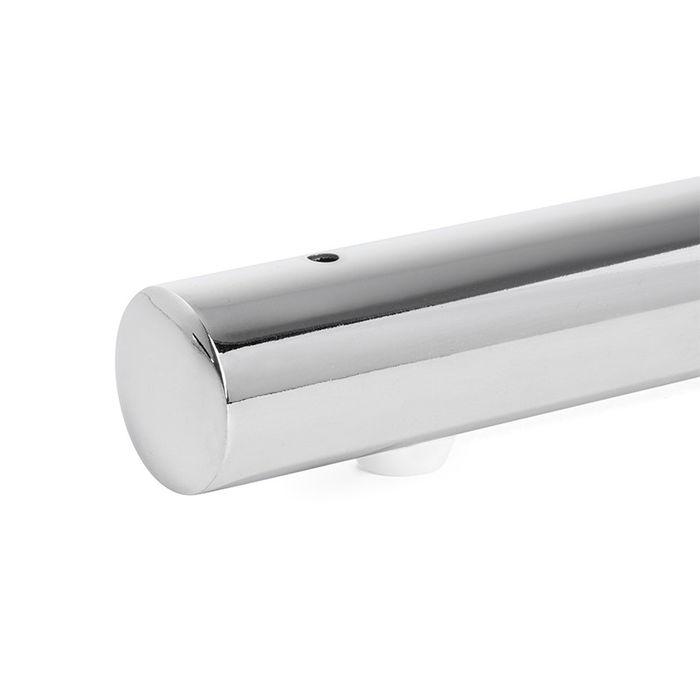 Q&Q Pata Metálica PSTRN Sin Placa Acabado Cromado Largo PSTRN 220