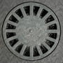 ABRISA Caldereta Sifonique PVC 25x25 cm Sortie Verticale Ø 90-110 mm