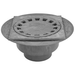 ABRISA Caldereta Sifonique PVC 25x25 cm Sortie Verticale Ø 90-110 mm