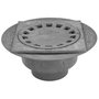 ABRISA Caldereta Sifonique PVC 25x25 cm Sortie Verticale Ø 90-110 mm