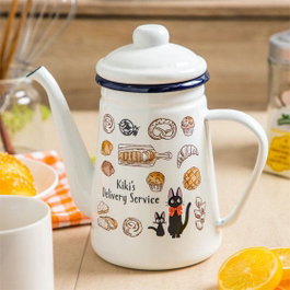 Skater Pot à thé Kiki la petite sorcière Viennese pastries 1,1 L en émail