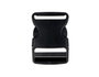Innspiro Lot de 5 Broches Doubles en Plastique Noir 50 mm