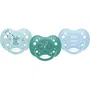 Dodie Sucette Anatomique en Silicone Réversible Anti-irritation Aérée - Lot de 3 - Bébé Ours - Pour Bébés de +18 mois - Sans BPA et S