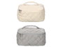 Berilo Nécessaire Trousse Assorti Crème et Gris