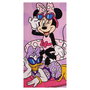 CERDÁ Set de serviette, poncho et bonnet de bain Minnie Disney, 70x140 cm, polyéster, pour enfant