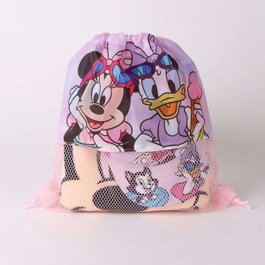 Minnie Mouse Ensemble Serviette, Sac et Casquette Rose