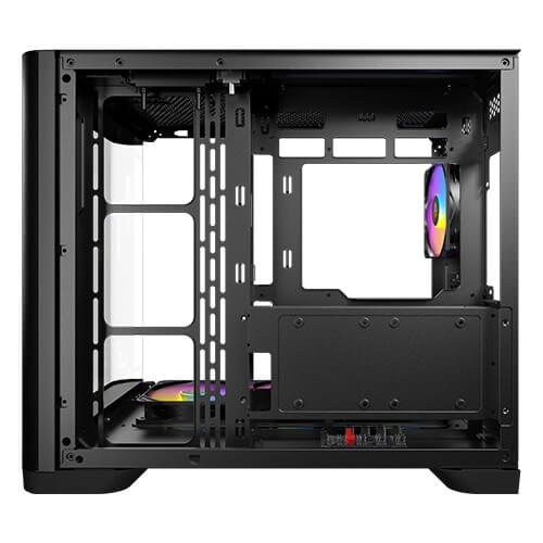 Antec C5 Curve Boîtier PC Gaming Mid Tower ARGB ATX Noir avec 4 Ventilateurs PWM, USB Type-C, Vitre Trempée Antec C5 Curve Boîtier PC Gaming Mid Tower ARGB ATX Noir avec 4 Ventilateurs PWM, USB Type-C, Vitre Trempée