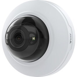 Axis M4218-LV Caméra de surveillance dôme 8MP varifocal intérieur/extérieur avec IR, HDMI, audio, I/O et analyse vidéo par apprentissage profond - Dôme 3.6-6.6 mm