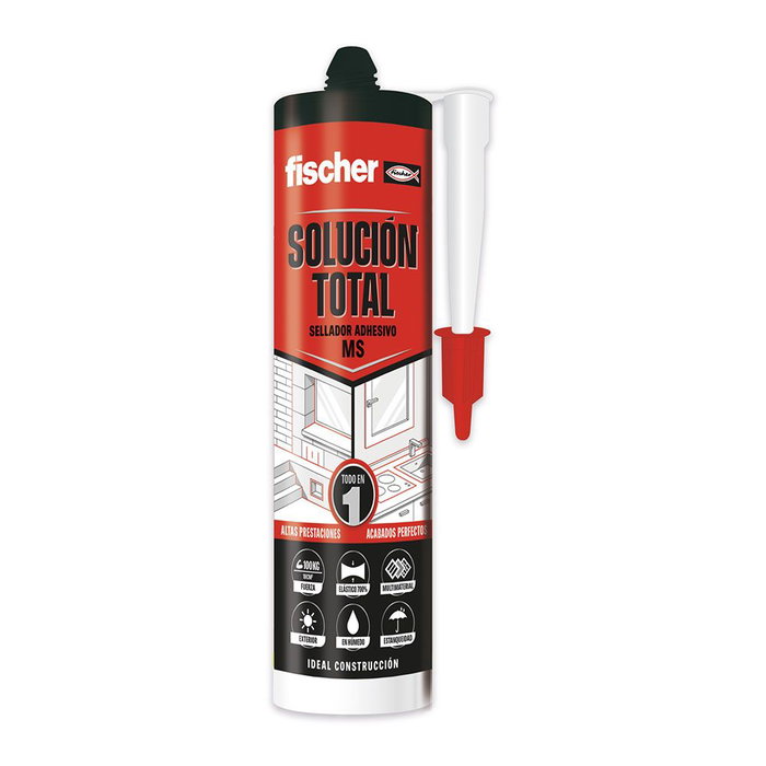 Fischer MS sellante adhesivo negro 290 ml Fischer MS sellante adhesivo negro 290 ml