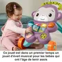 Fisher-Price Trotteur d'Éveil Musical Mon Singe Violet avec Lumières et Activités - JGW90 - Jouet pour Bébé