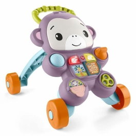 Fisher-Price Mon Trotteur Singe Violet - Musique, lumières et activités