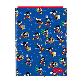 Reliure à anneaux Mickey Mouse Clubhouse Today Bleu A4 26 x 33.5 x 2.5 cm