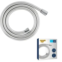 Grohe Flexible de douche VitalioFlex 27505001, 1,5 m, Anti-pliures Anti-torsion, Connexion universelle G 1/2", Chromé